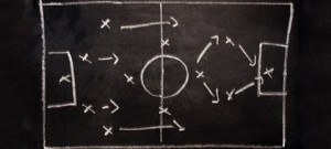 Schoolbord, Tactiek, Voetbal, 2011 40