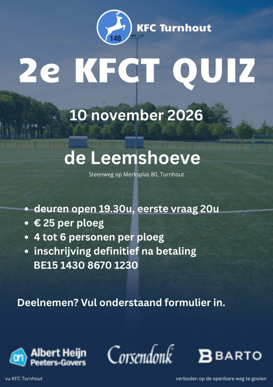 KFCT Quiz November 2026