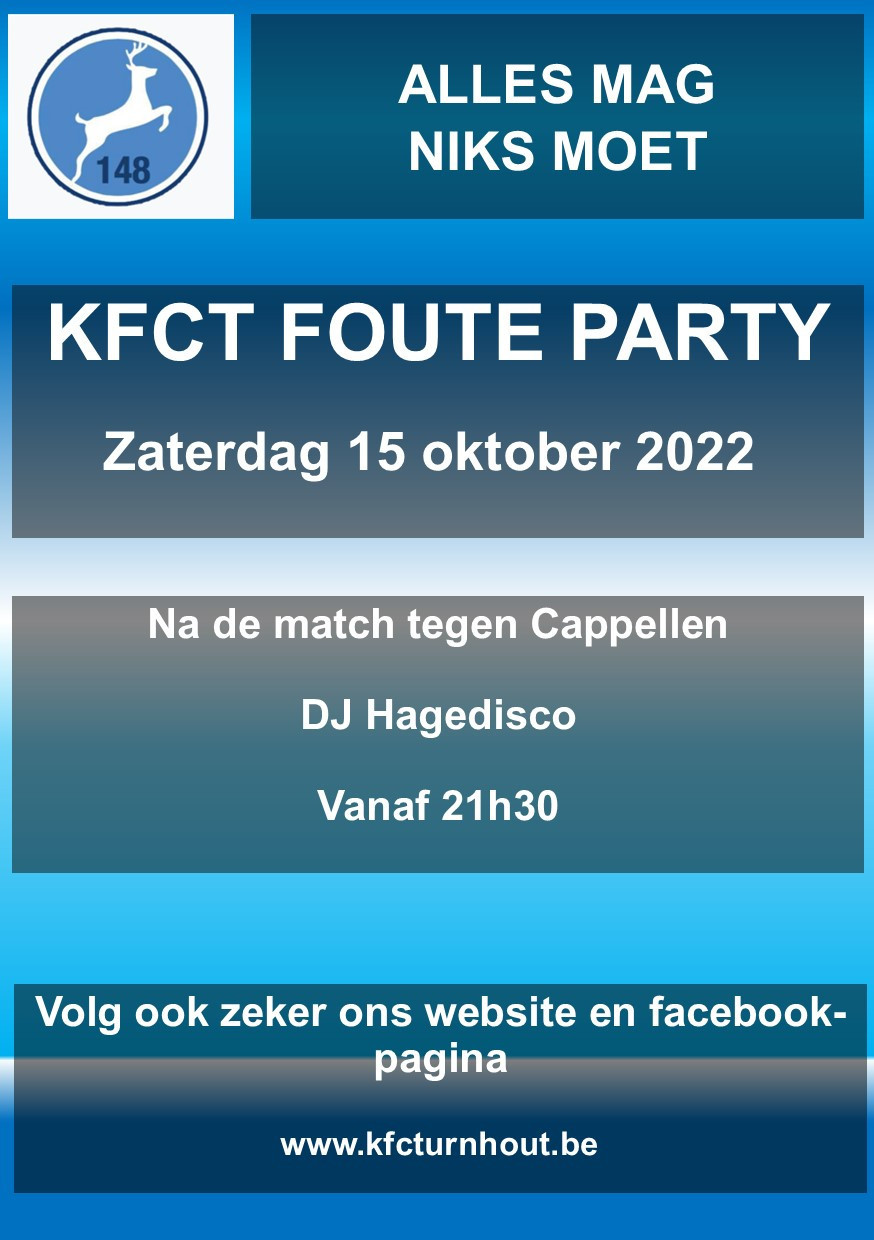 Affiche Kfct Fouteparty